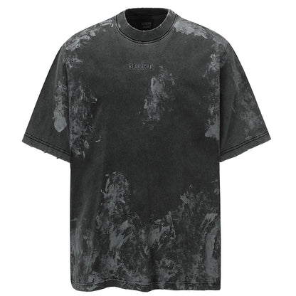 Vintage Hand-Painted Cotton T-Shirt