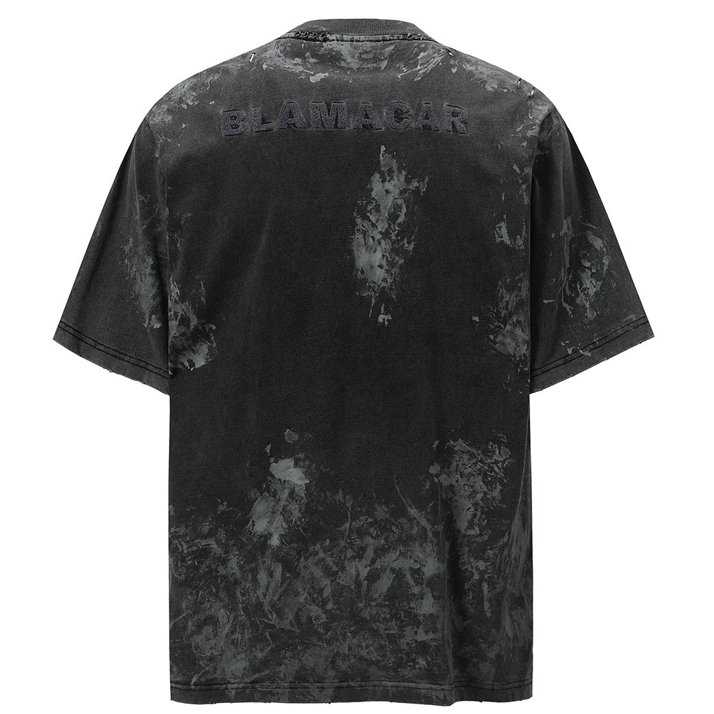 Vintage Hand-Painted Cotton T-Shirt