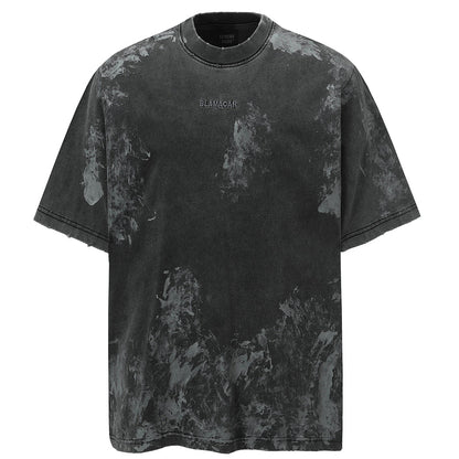 Vintage Hand-Painted Cotton T-Shirt