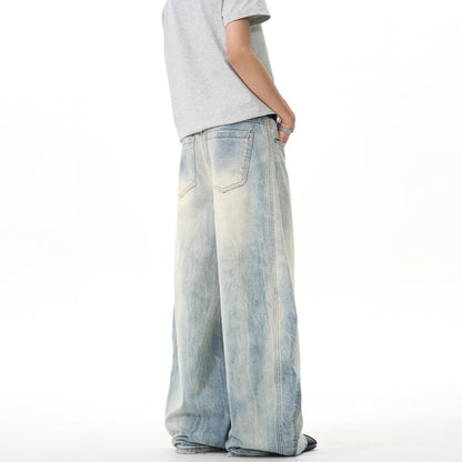 Baggy-style vintage denim