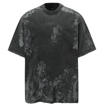 Vintage Hand-Painted Cotton T-Shirt