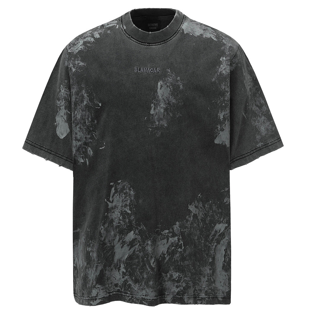 Vintage Hand-Painted Cotton T-Shirt