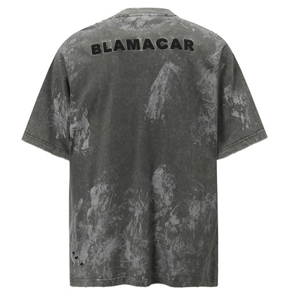 Vintage Hand-Painted Cotton T-Shirt